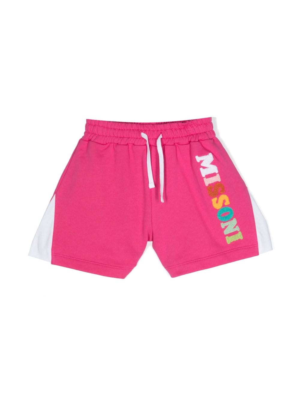 Missoni Kids Shorts mit Logo-Applikation - Rosa von Missoni Kids