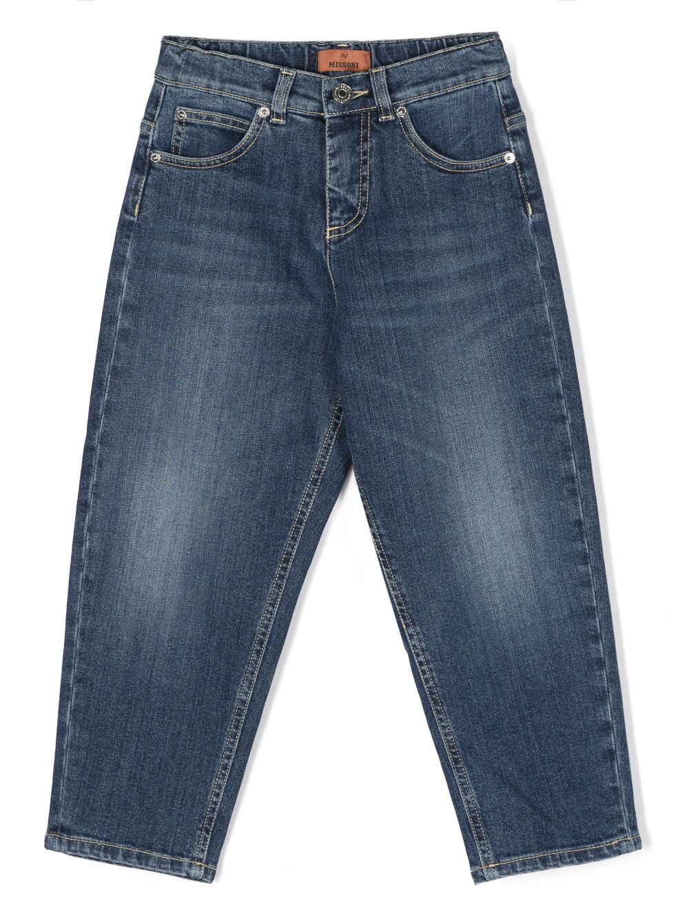 Missoni Kids Jeans mit Logo-Stickerei - Blau von Missoni Kids