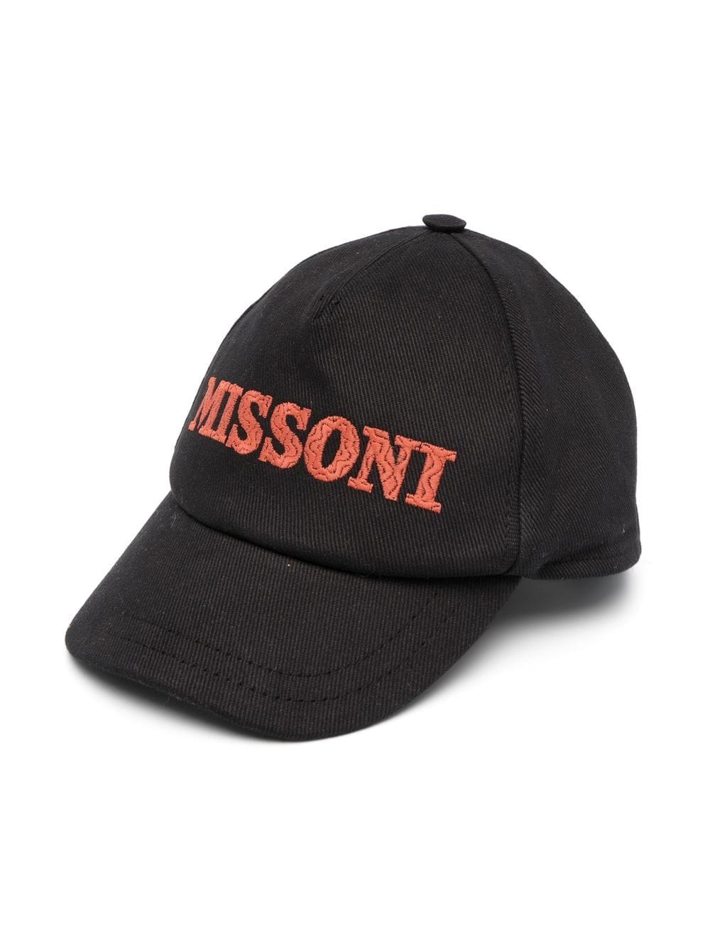 Missoni Kids Baseballkappe mit Logo-Print - Schwarz von Missoni Kids