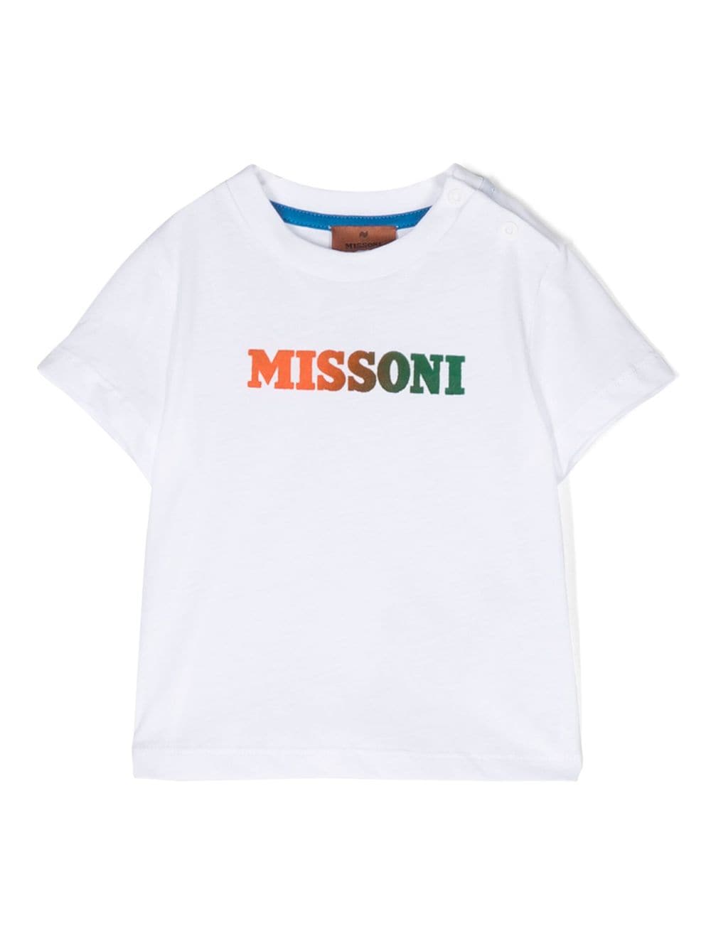 Missoni Kids T-Shirt mit Logo-Print - Weiß von Missoni Kids