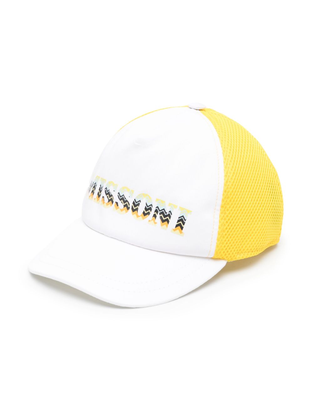 Missoni Kids Baseballkappe mit Logo-Print - Weiß von Missoni Kids