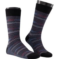 MISSONI Herren Socken blau/Schwarz Baumwolle MISSONI Herren Socken blau/Schwarz Baumwolle von Missoni