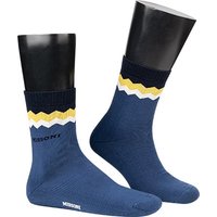 MISSONI Herren Socken blau Baumwolle gemustert von Missoni