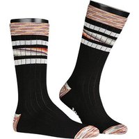 MISSONI Herren Socken schwarz Baumwolle gemustert von Missoni