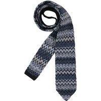 MISSONI Herren Krawatte blau Gemustert von Missoni