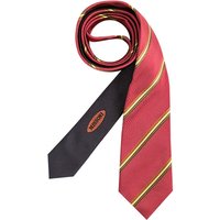 MISSONI Herren Krawatte rot Seide College-Streifen von Missoni