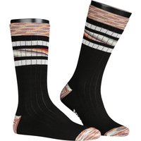 MISSONI Herren Socken schwarz Baumwolle Gemustert von Missoni