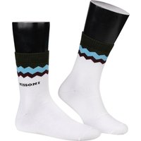 MISSONI Herren Socken weiß Baumwolle Gemustert von Missoni