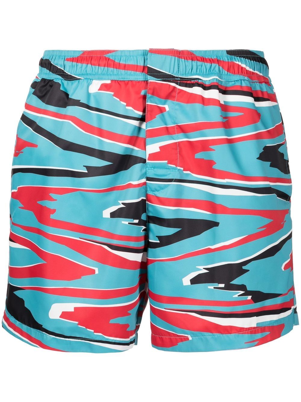 Missoni Badeshorts mit Camouflage-Print - Blau von Missoni