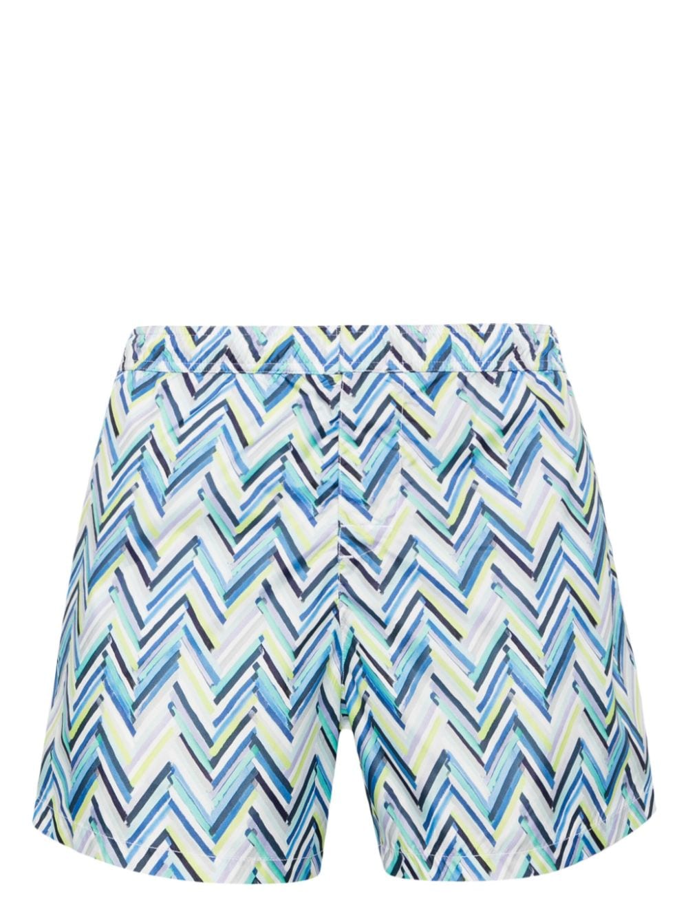 Missoni Badeshorts mit Zickzackmuster - Blau von Missoni