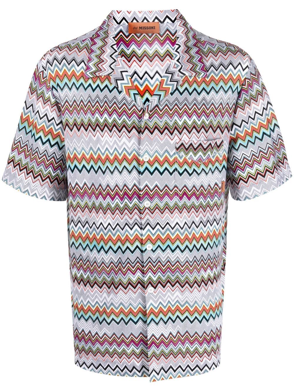 Missoni Hemd mit Zickzackmuster - Grau von Missoni