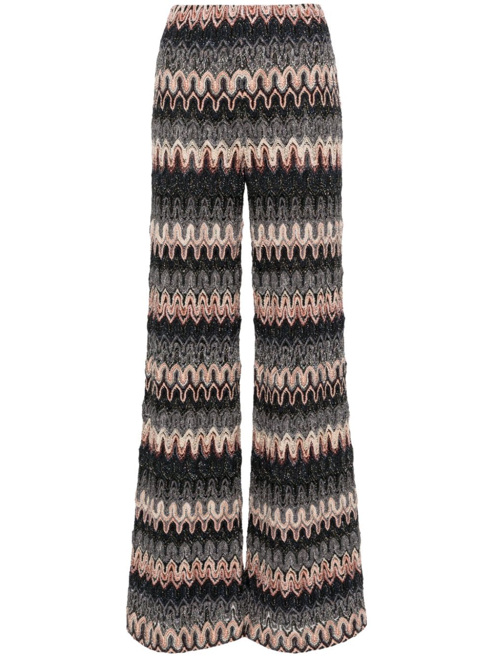 Missoni Hose mit Zickzackmuster - Blau von Missoni