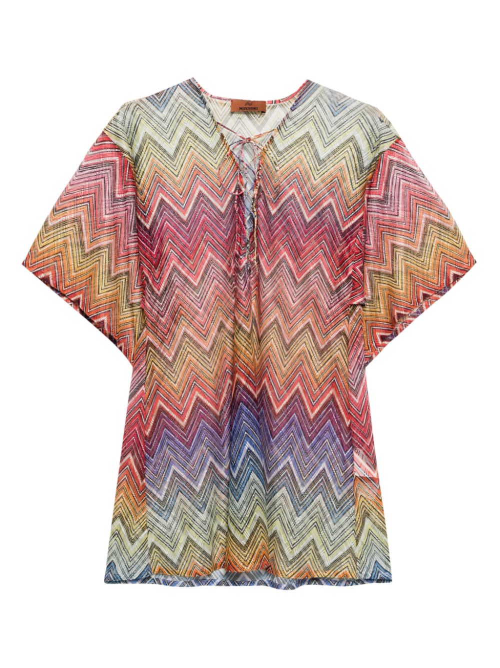 Missoni Kaftan mit Zickzack-Print - Mehrfarbig von Missoni