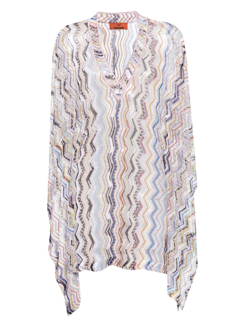 Missoni Kaftan mit Zickzackmuster - Blau von Missoni