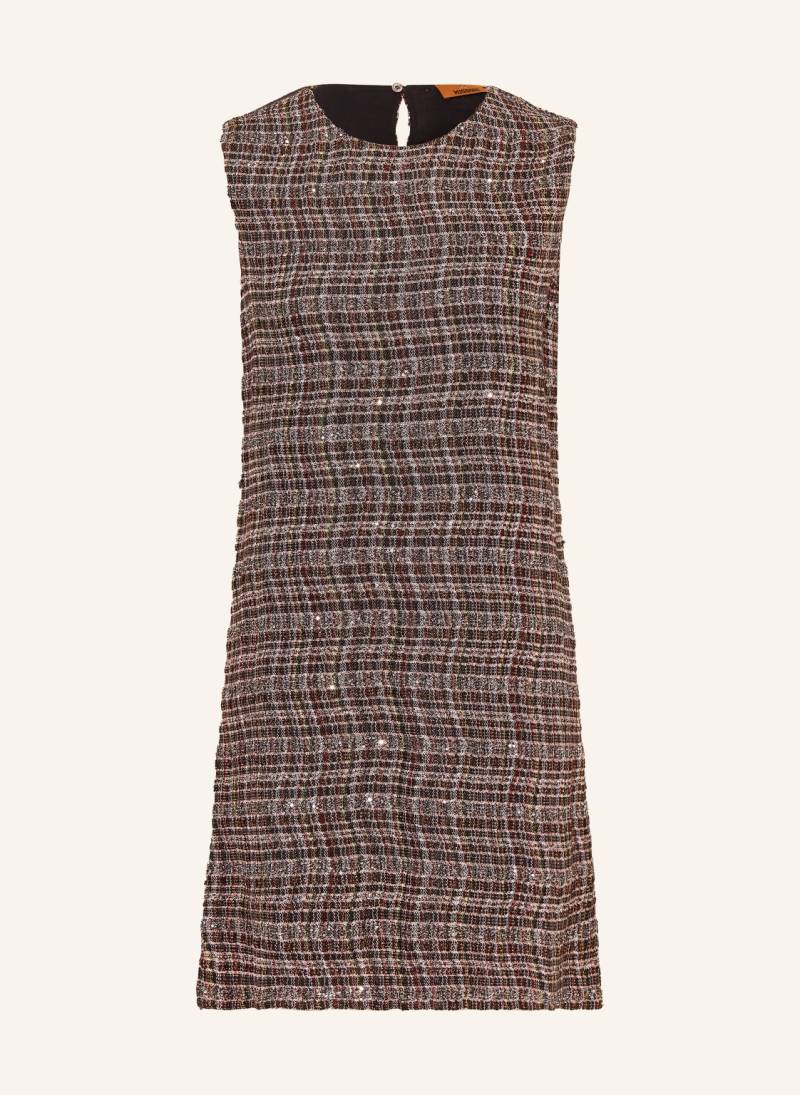 Missoni Kleid Mit Pailletten Und Glitzergarn braun von Missoni