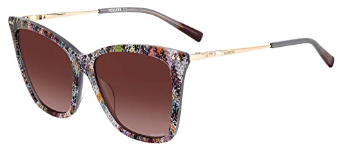 Missoni MIS 0106/S Multicolor Pattern/Violet Brown Shaded 56/16/140 Damen Sonnenbrillen von Missoni