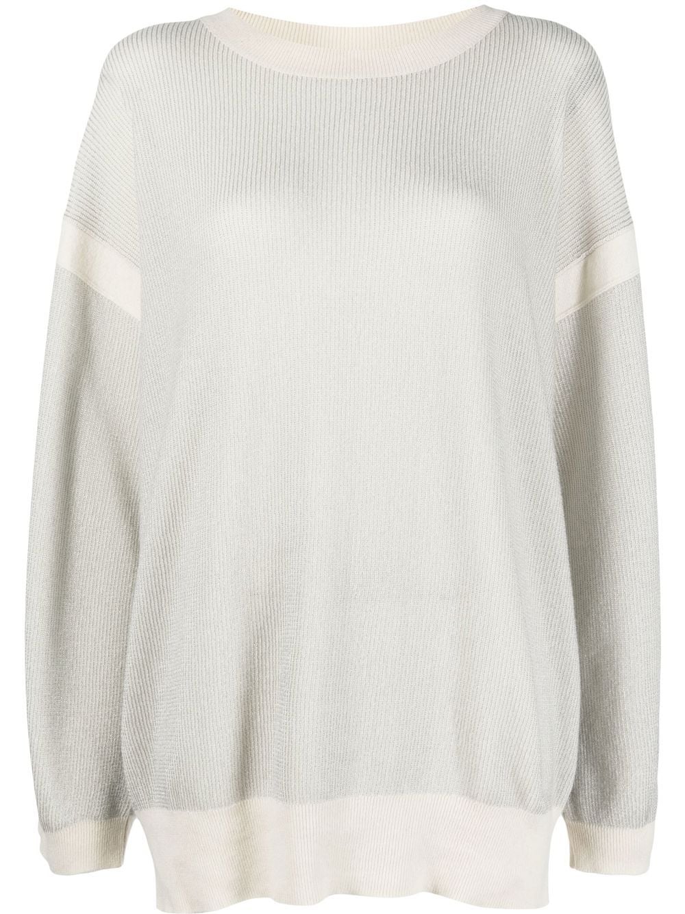 Missoni Oversized-Pullover mit tiefen Schultern - Nude von Missoni