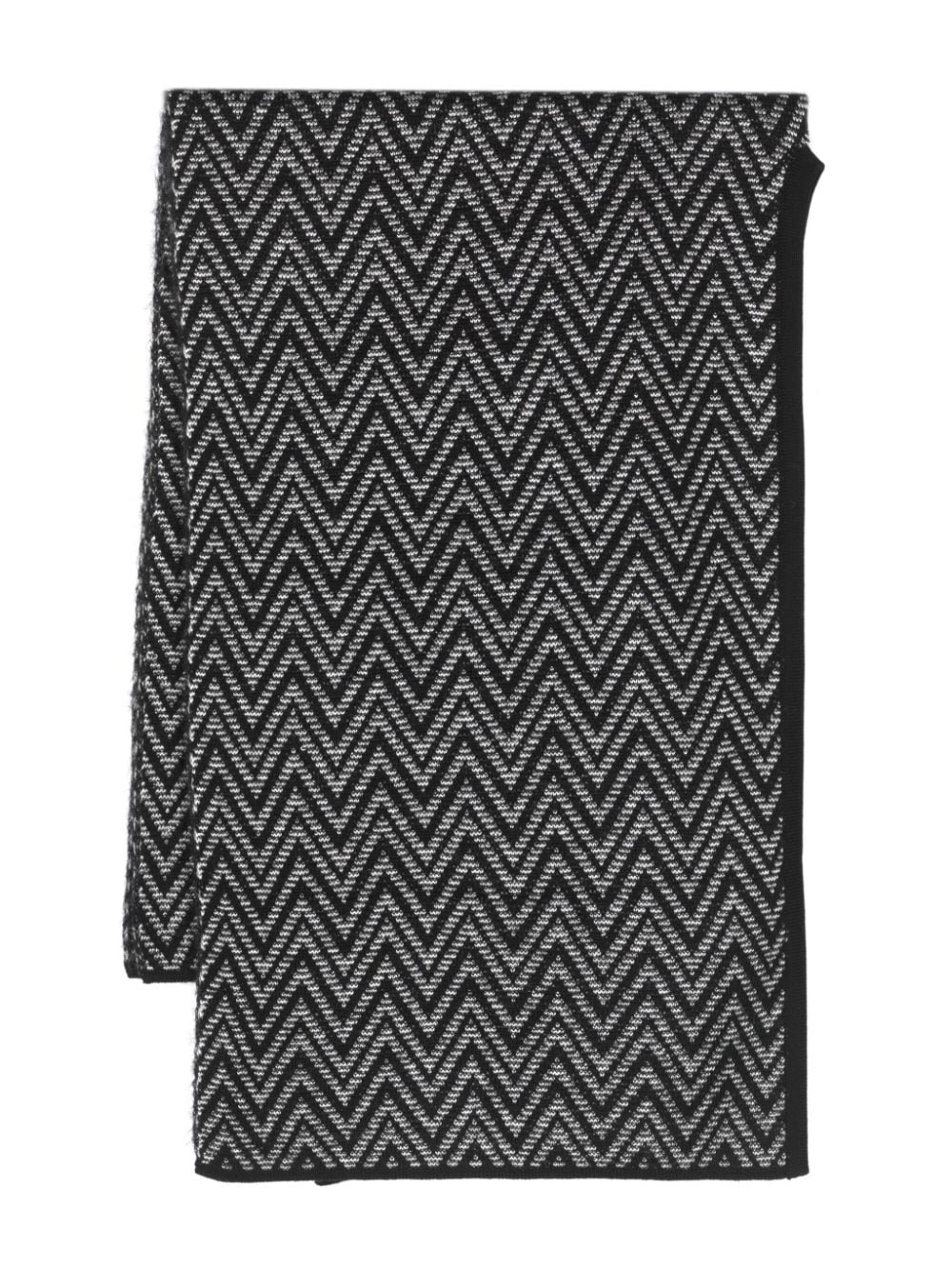 Missoni Schal mit Intarsien-Motiv - Schwarz von Missoni