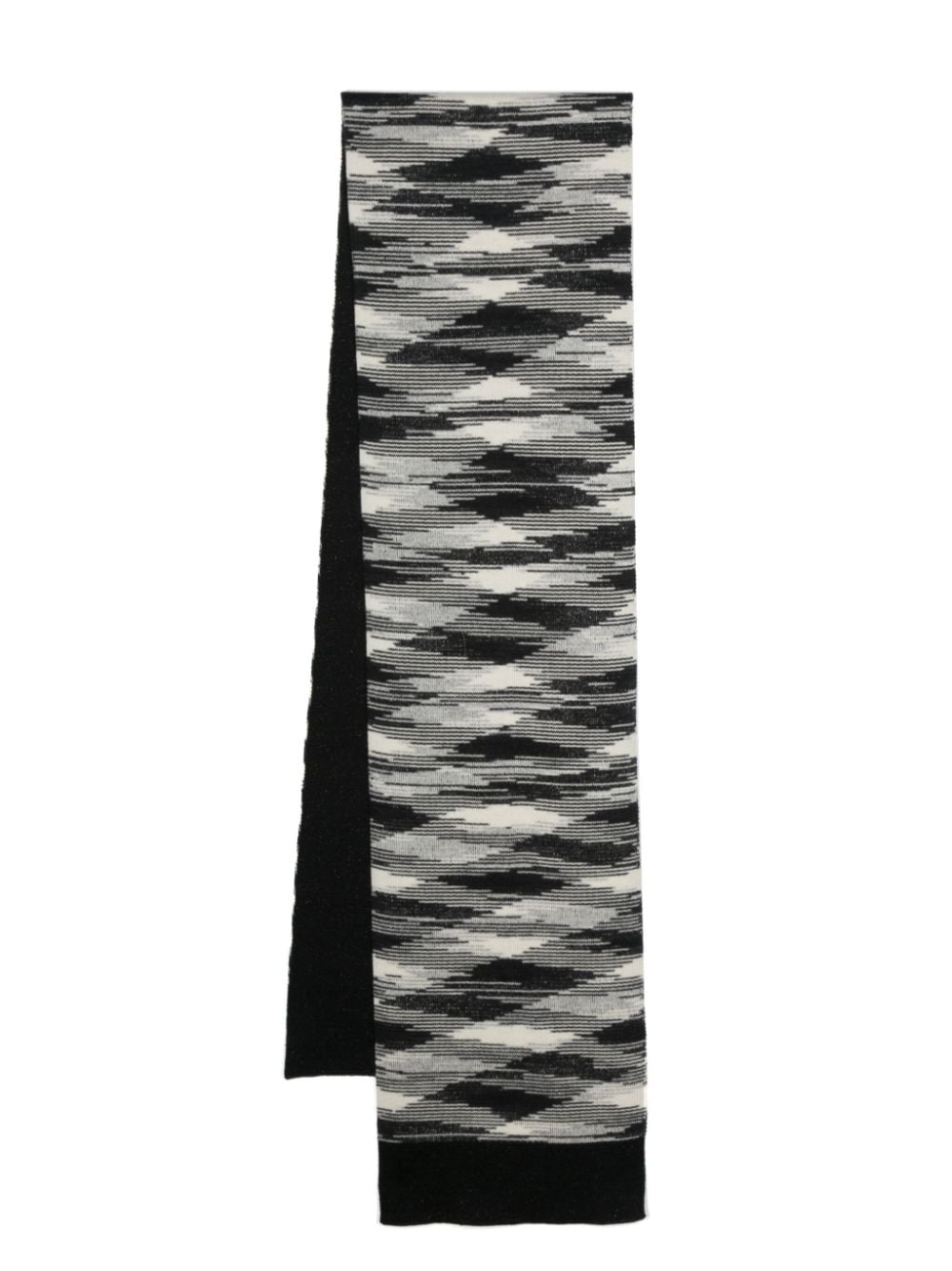 Missoni Schal mit Zickzackmuster - Schwarz von Missoni