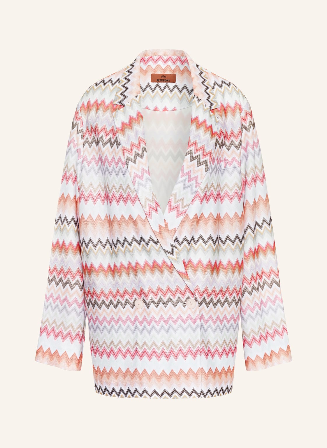 Missoni Strickblazer weiss von Missoni