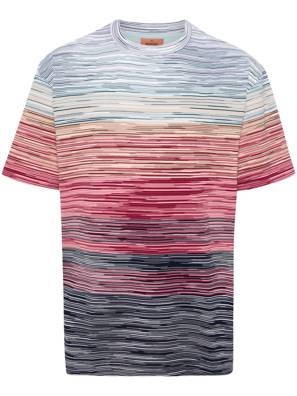 Missoni T-Shirt mit Slub-Muster - Weiß von Missoni