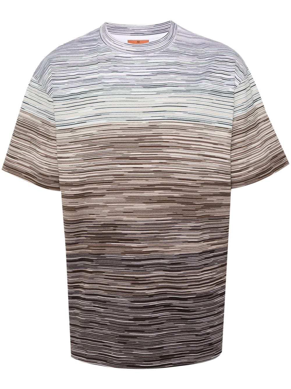 Missoni T-Shirt mit Slub-Muster - Weiß von Missoni