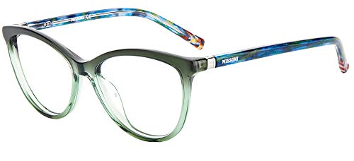 Missoni Unisex Mis 0022 Sunglasses, 3UK/16 Green Blue, 53 von Missoni