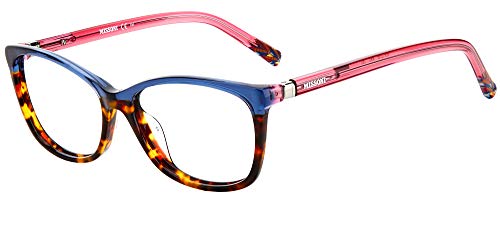 Missoni Unisex Mis 0039 Sunglasses, BR0/15 Blue PINK, 53 von Missoni