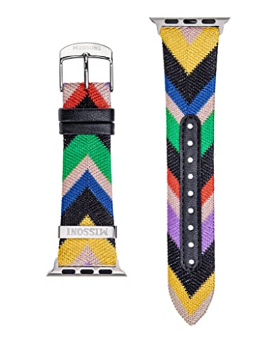 Missoni Unisex-Uhrenarmband für Erwachsene, Missoni, Zickzack, SLMW1009FSL, multi, Missoni Zickzack von Missoni