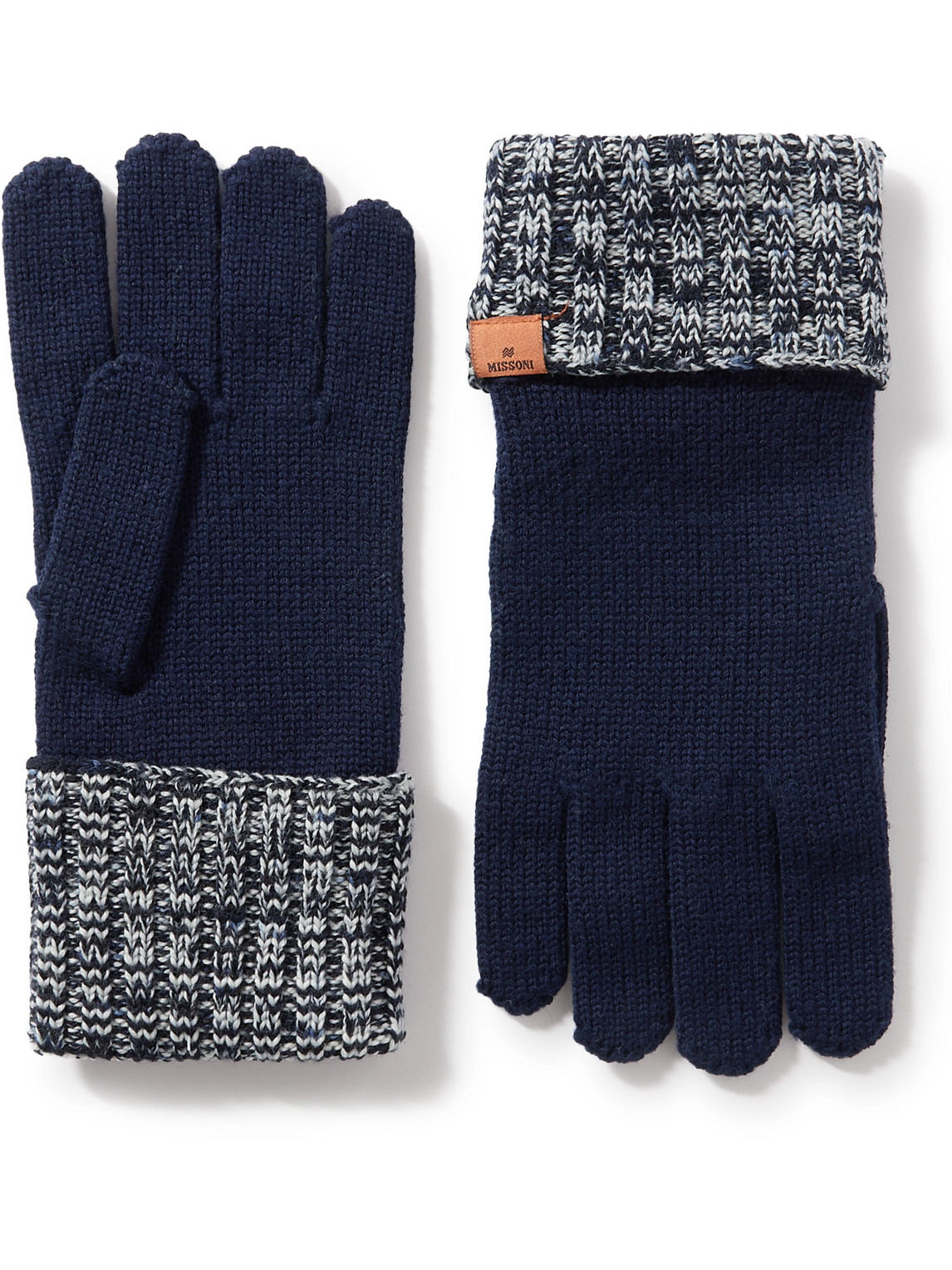 Missoni - Wool Gloves - Men - Blue von Missoni