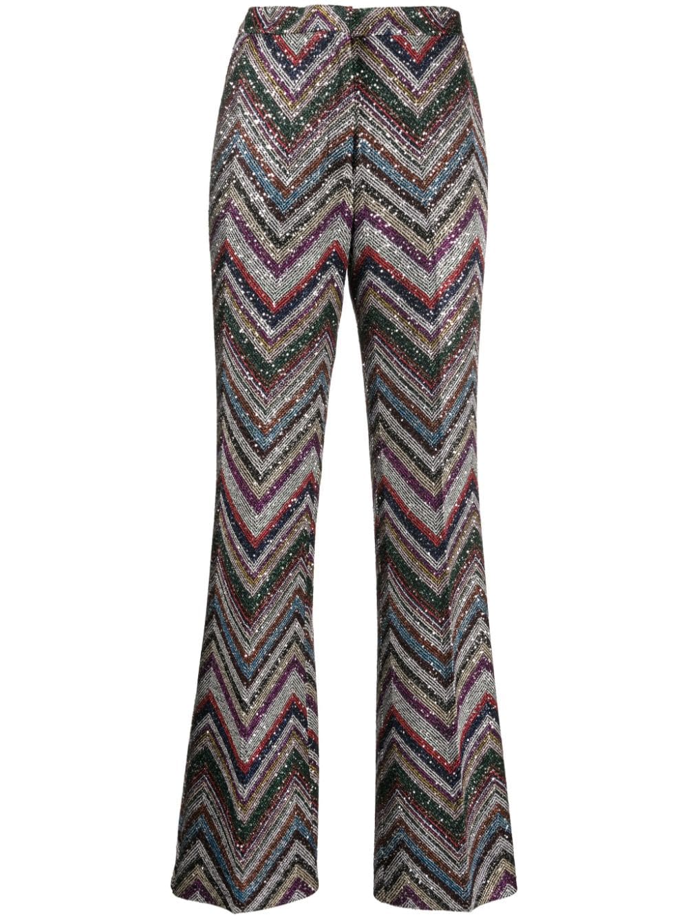 Missoni Cropped-Hose mit Zickzackmuster - Mehrfarbig von Missoni