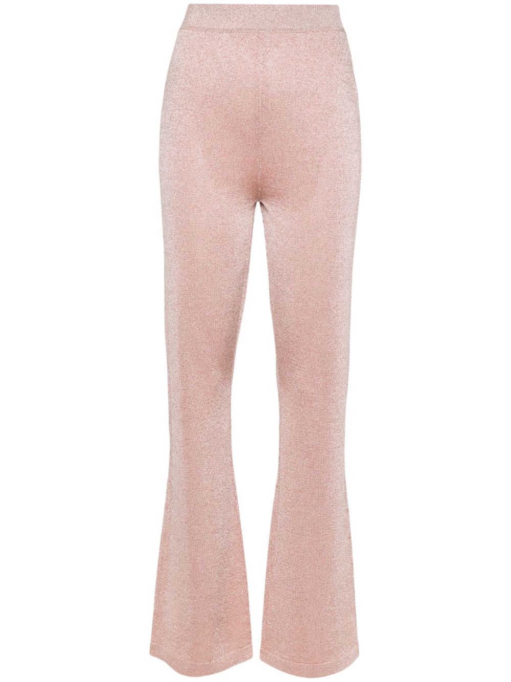 Missoni Lurex-Hose mit elastischem Bund - Rosa von Missoni