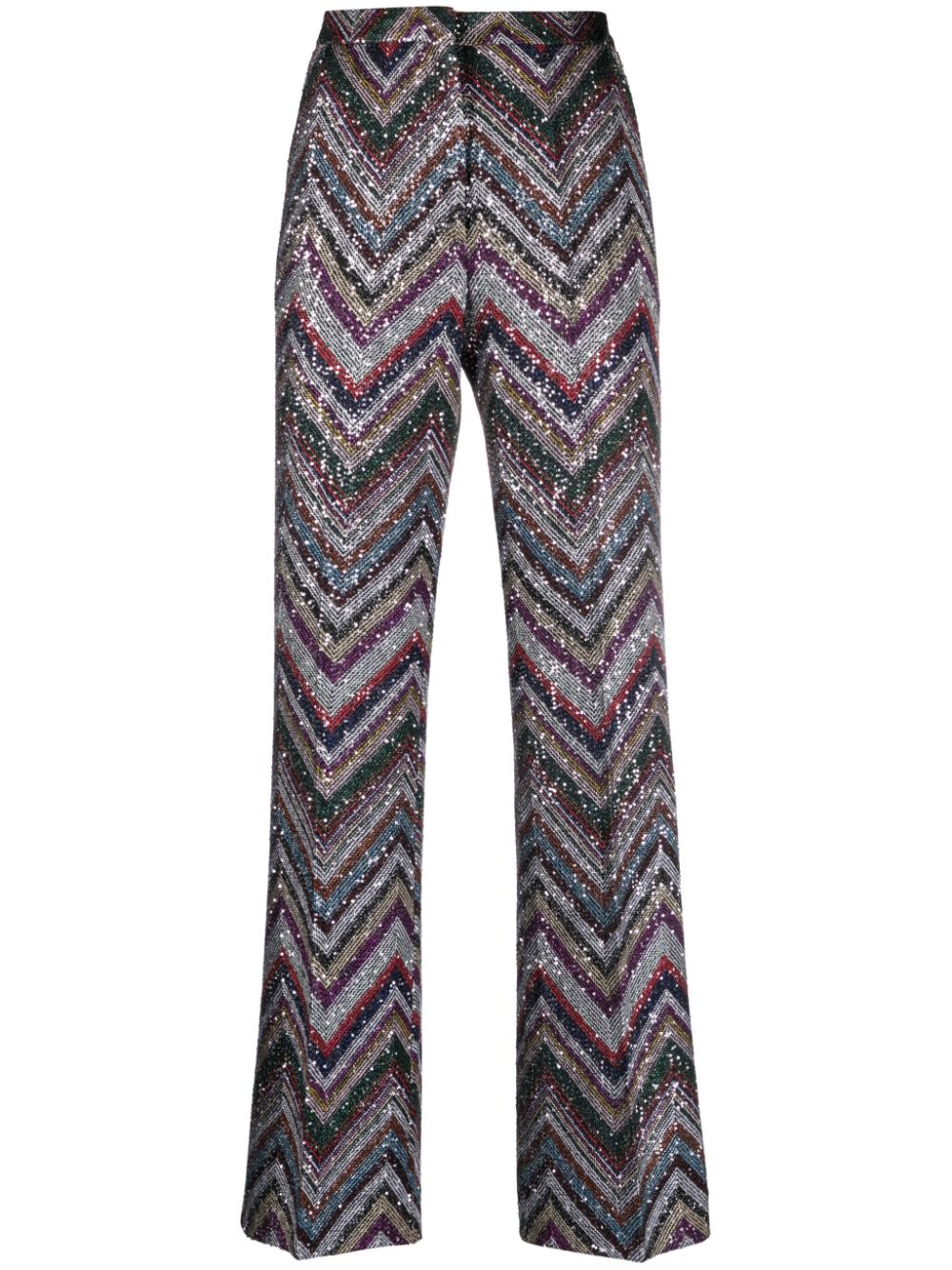 Missoni Schlaghose mit Pailletten - Grau von Missoni