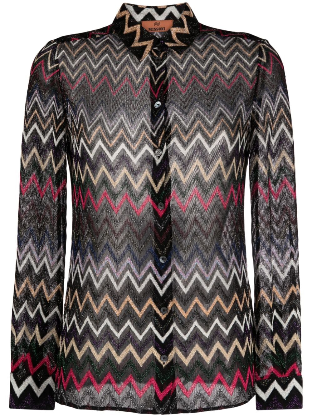 Missoni Kleid mit Zickzackmuster - Schwarz von Missoni