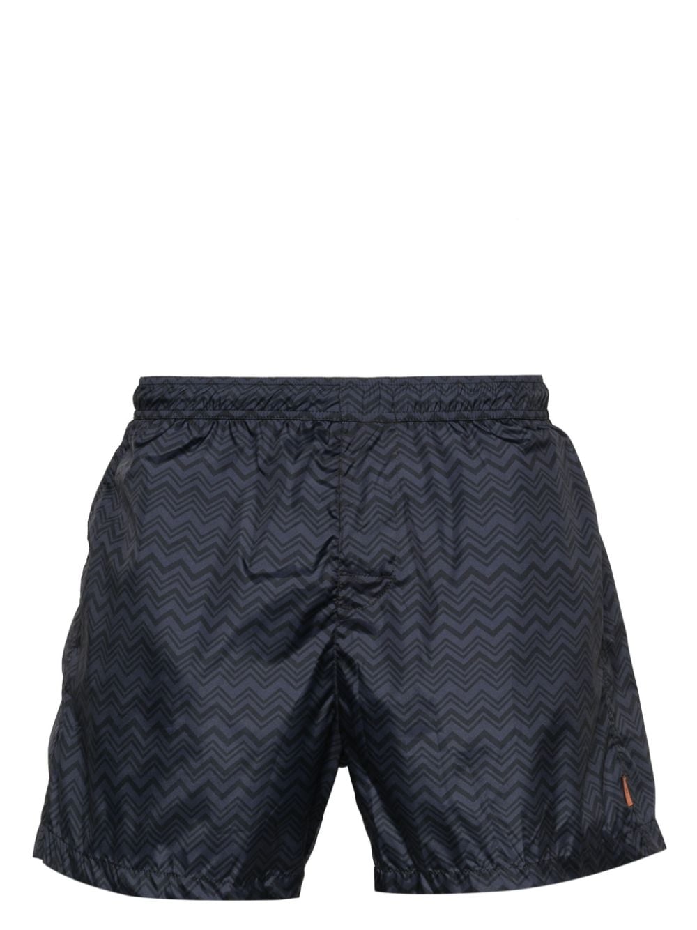 Missoni Badeshorts mit Zickzackmuster - Blau von Missoni