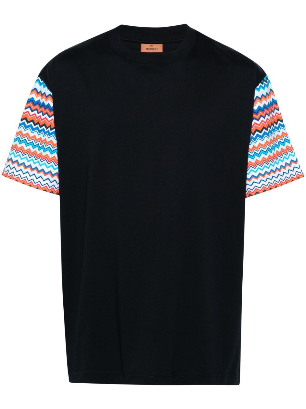 Missoni T-Shirt mit Zickzackmuster - Blau von Missoni