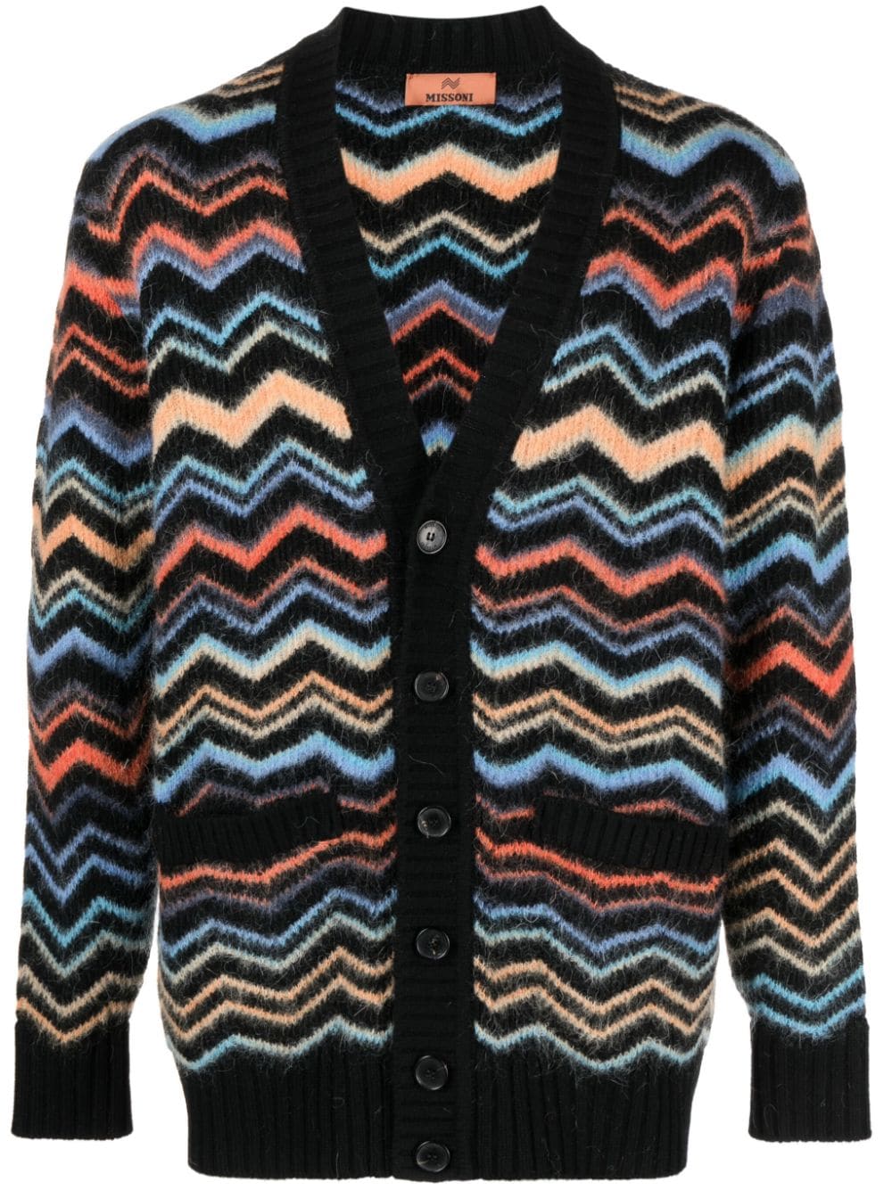 Missoni Gerippter Cardigan - Schwarz von Missoni