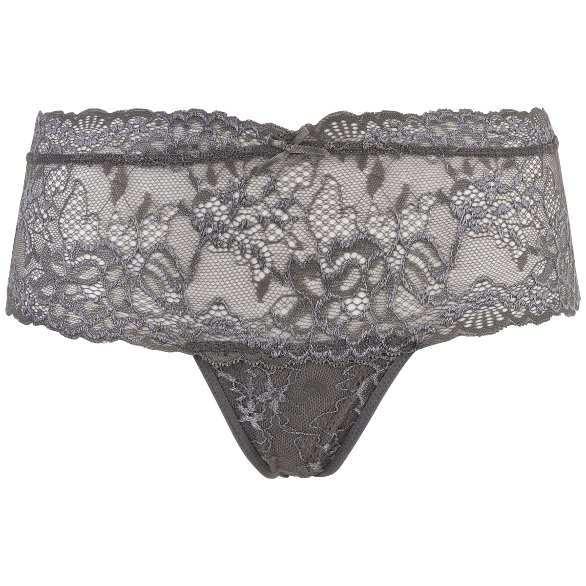 Missya Nicole String Slip, Farbe: Grau, Größe: 34, Damen von Missya