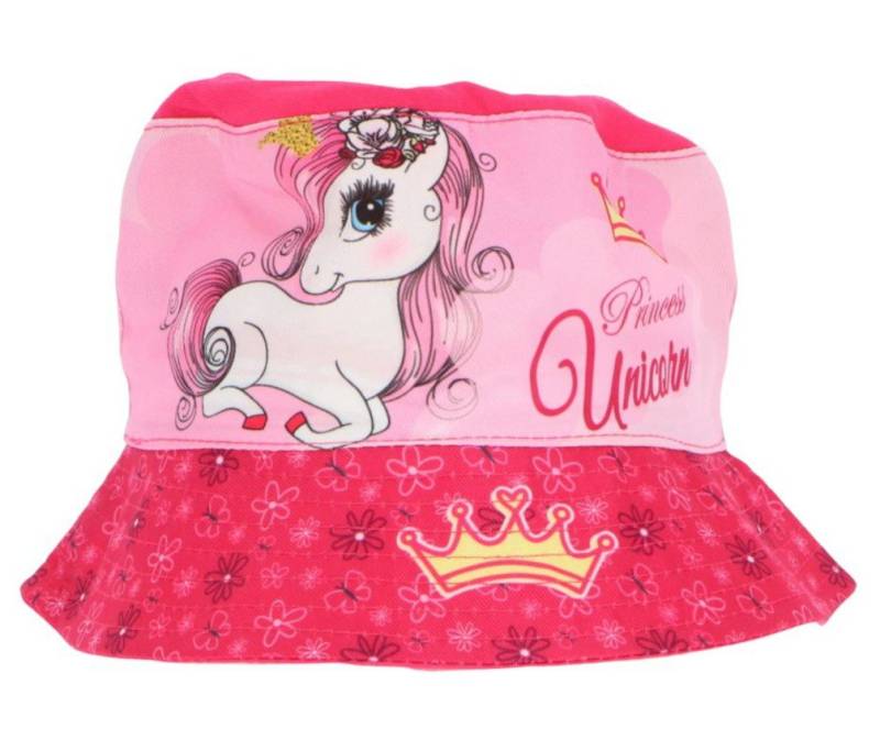 Mister License Company Sonnenhut Einhorn Unicorn Kinder Sommer Mütze Sonnenhut Sommerhut Fischerhut Anglerhut von Mister License Company