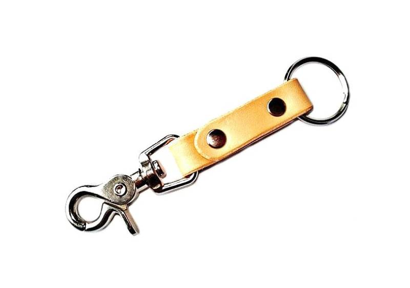 Personalisierbarer Leder Snap Schlüsselanhänger - Einzigartiges Handgemachtes Geschenk Geschenkbox Im Angebot Personalisierbarer Leder Snap Schlüsselanhänger - Einzigartiges Handgemachtes Geschenk Geschenkbox Im Angebot von MisterAccessories