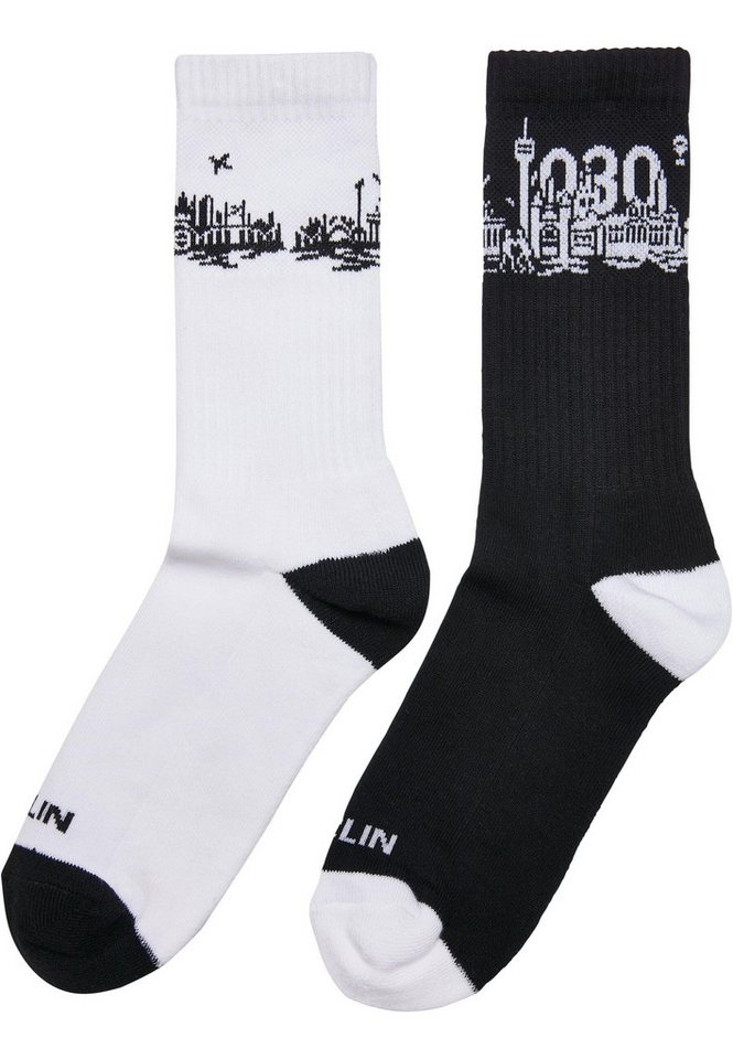 MisterTee Basicsocken MisterTee Unisex Major City 030 Socks 2-Pack (1-Paar) von MisterTee