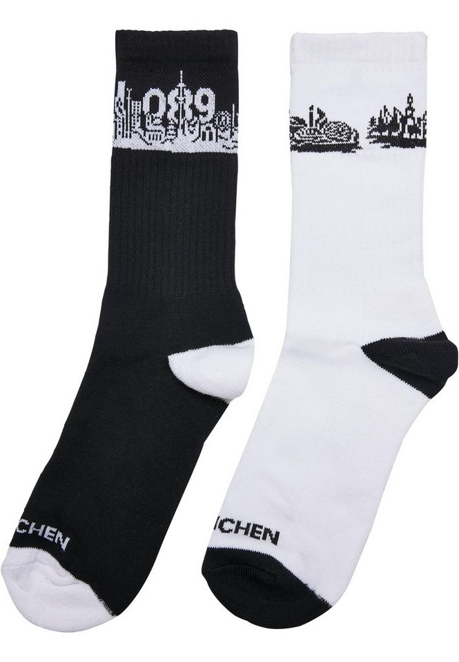 MisterTee Basicsocken MisterTee Unisex Major City 089 Socks 2-Pack (1-Paar) von MisterTee