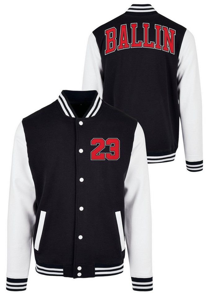 MisterTee Collegejacke MisterTee Herren Ballin 23 College Jacket (1-St) von MisterTee