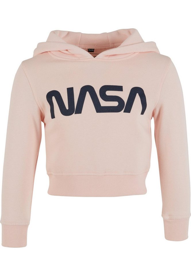 MisterTee Kapuzensweatshirt MisterTee Damen Kids NASA Cropped Hoody (1-tlg) von MisterTee