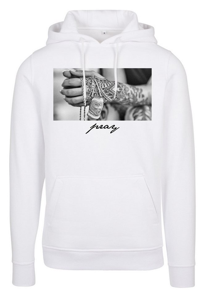 MisterTee Hoodie MisterTee Herren Pray 2.0 Hoody (1-tlg) von MisterTee