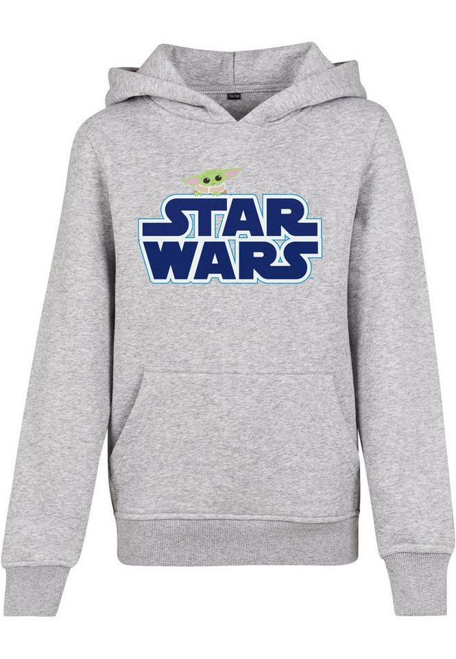 MisterTee Kapuzensweatshirt MisterTee Herren Kids Star Wars Blue Logo Hoody (1-tlg) von MisterTee