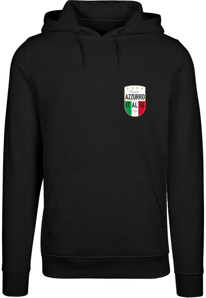 MisterTee Kapuzensweatshirt MisterTee Azurro Italia Hoody (1-tlg) von MisterTee