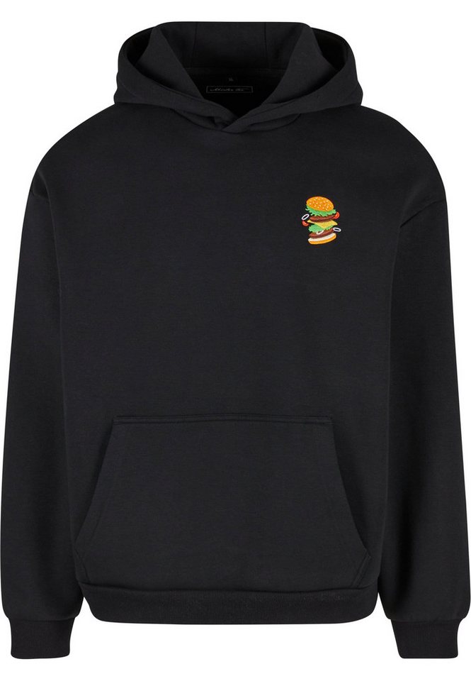 MisterTee Kapuzensweatshirt MisterTee Burger EMB Fluffy Hoody (1-tlg) von MisterTee