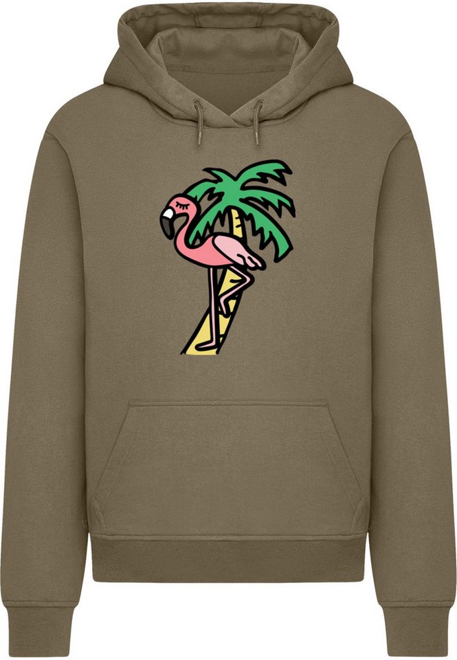 MisterTee Kapuzensweatshirt MisterTee Flamingo Hoodie (1-tlg) von MisterTee