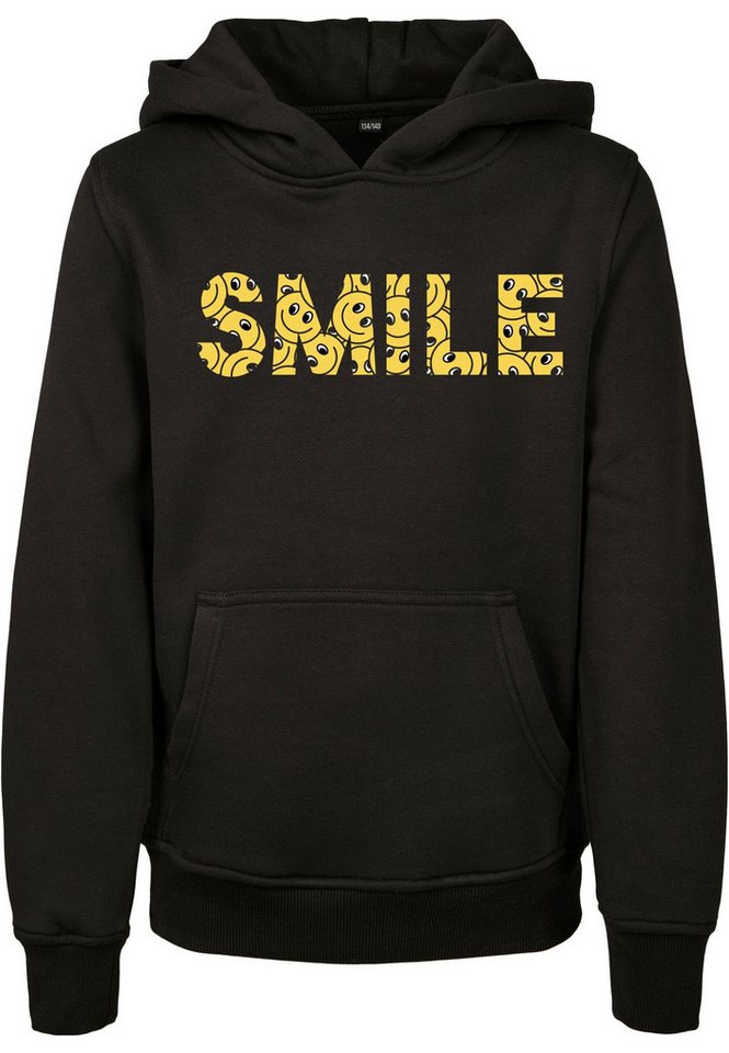 MisterTee Kapuzensweatshirt MisterTee Herren Kids Yellow Smile Box Hoody (1-tlg) von MisterTee